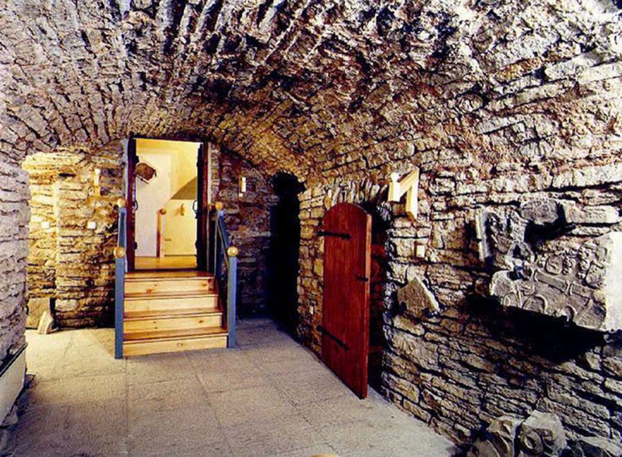 Basement is the oldest part of the building.
